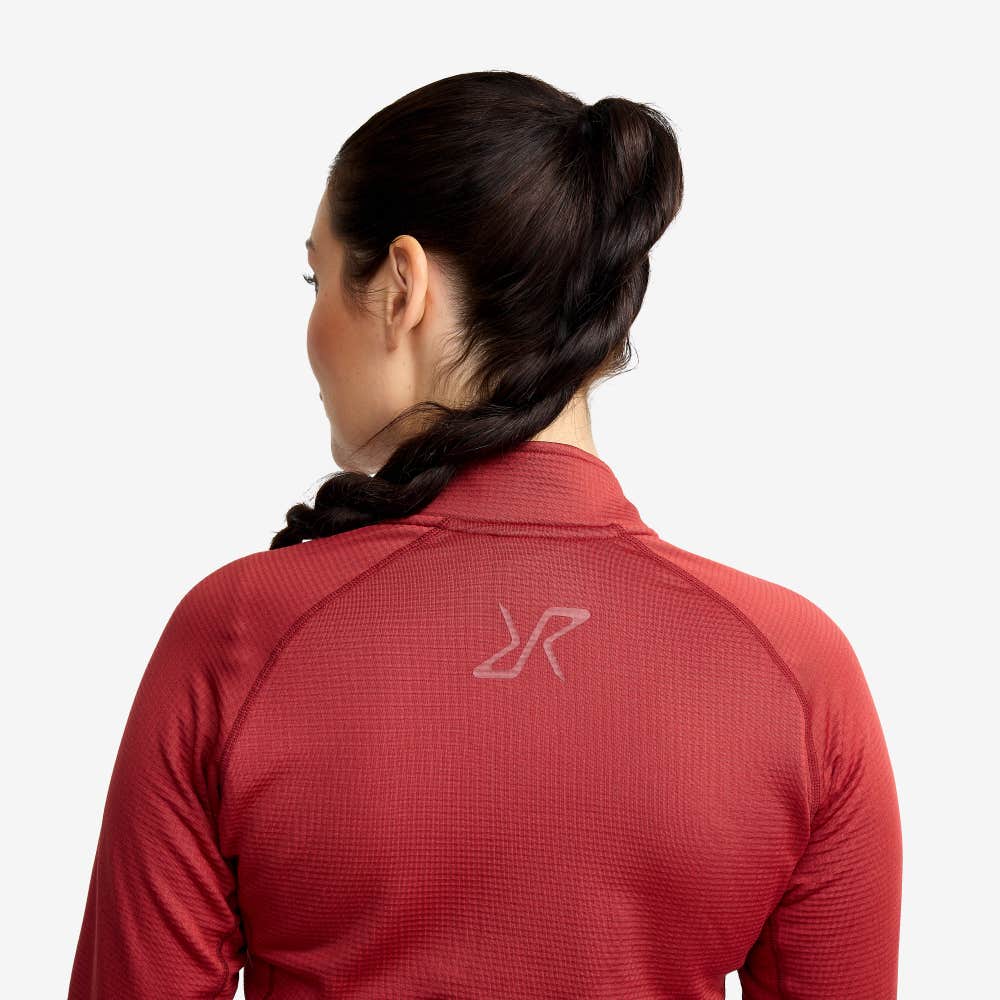 Waffle 1/2 Zip Baselayer Top