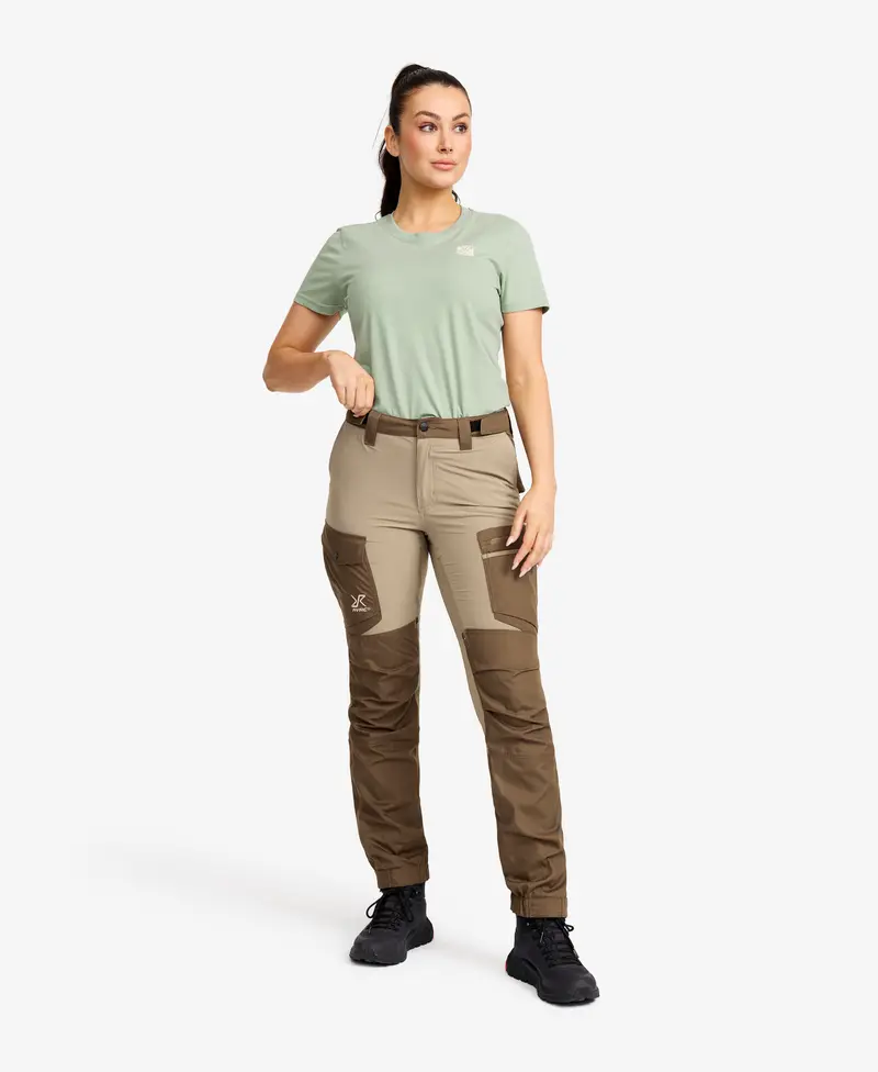 Rambler Lightweight Pro Trousers Women Brindle/Chocolate chip