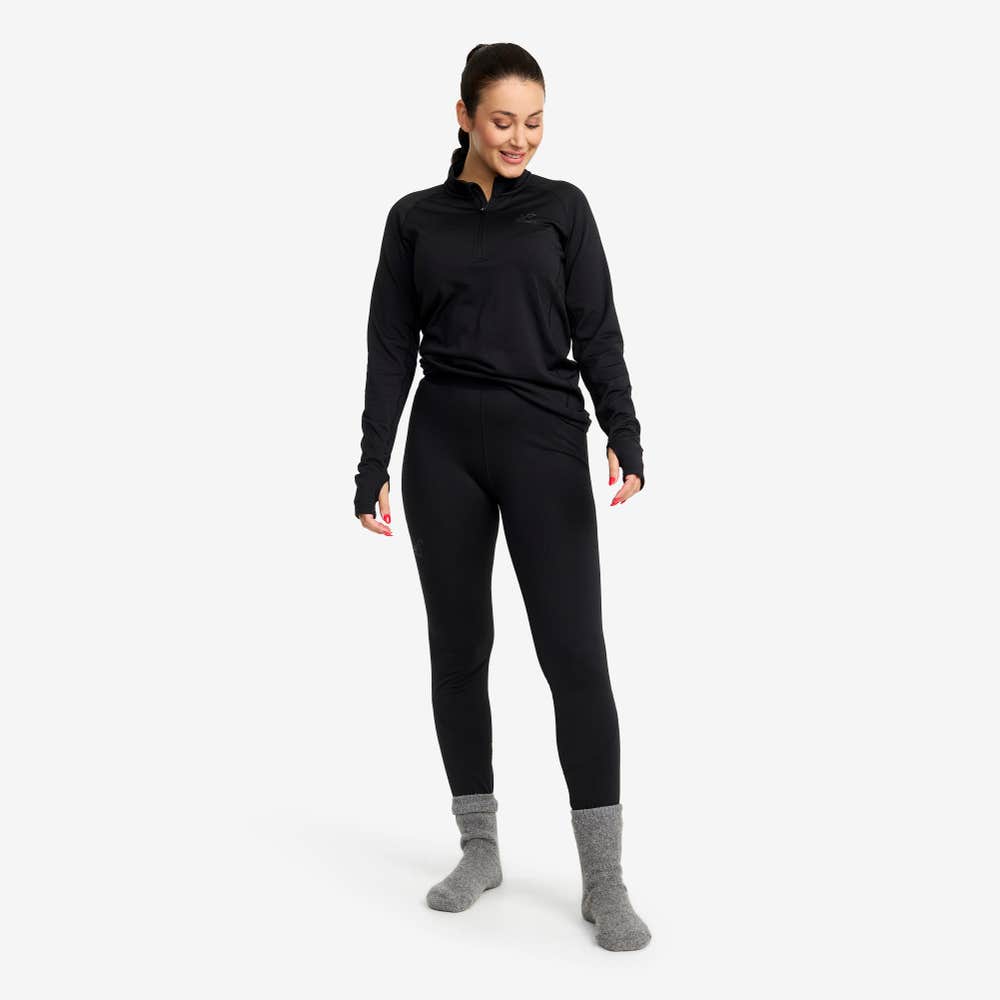 Waffle 1/2 Zip Baselayer Top