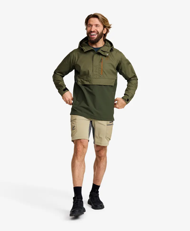 Rambler Lightweight Anorak Men Kalamata/Deep Depths