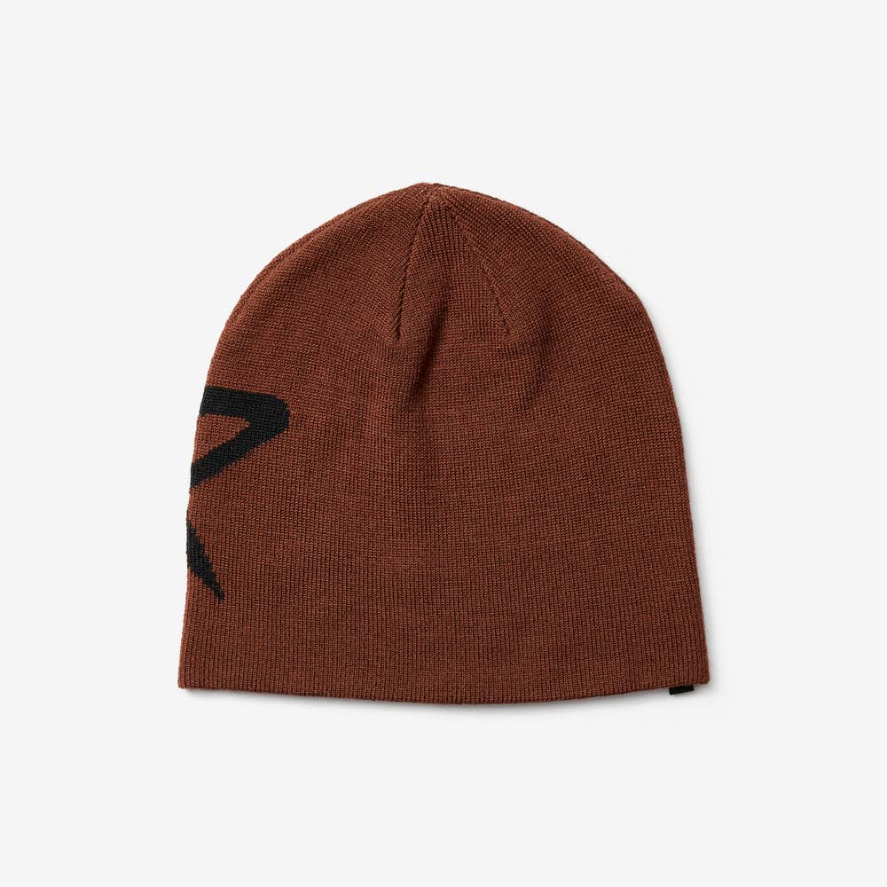 Merino Knitted Logo Beanie