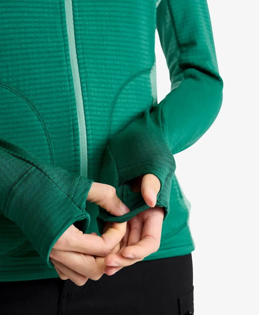 Waffle Full-zip Fleece Women