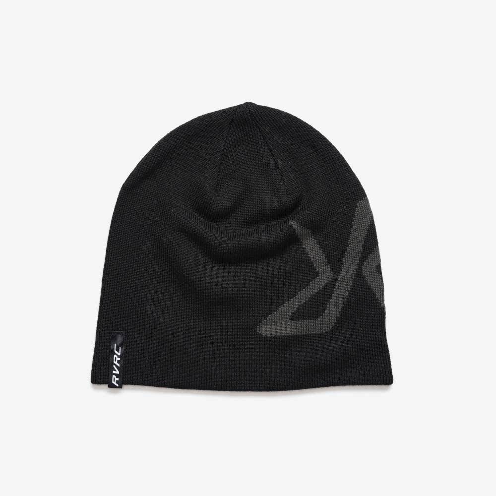 Merino Knitted Logo Beanie