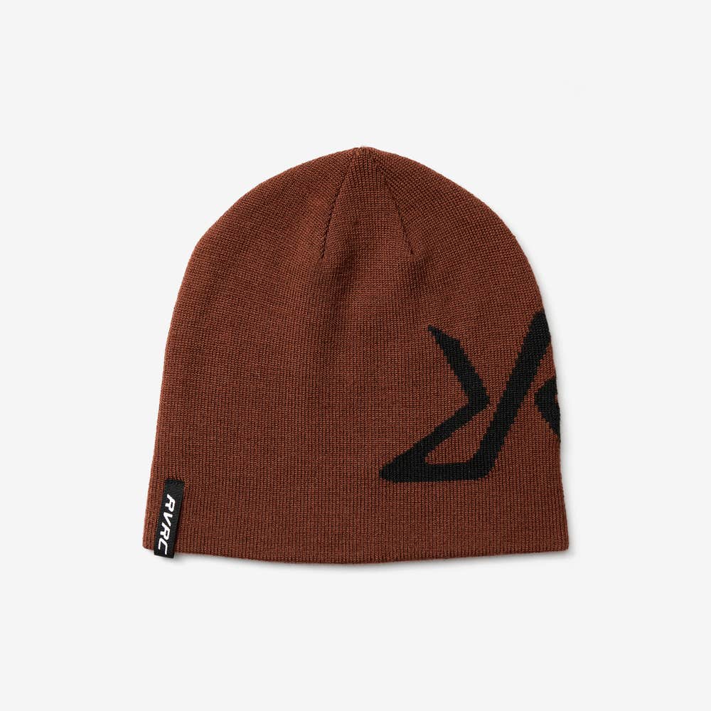 Merino Knitted Logo Beanie