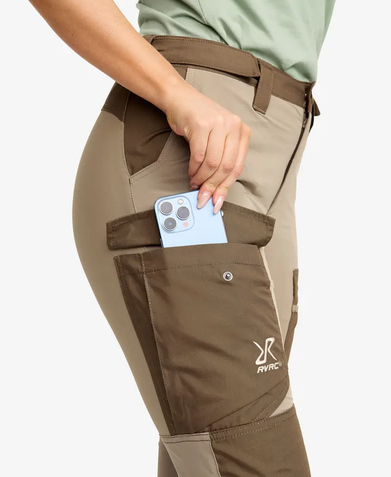 Rambler Lightweight Pro Trousers Women Brindle/Chocolate chip