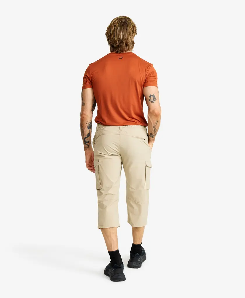 Adventure 3/4 Cargo Stretch Trousers Men