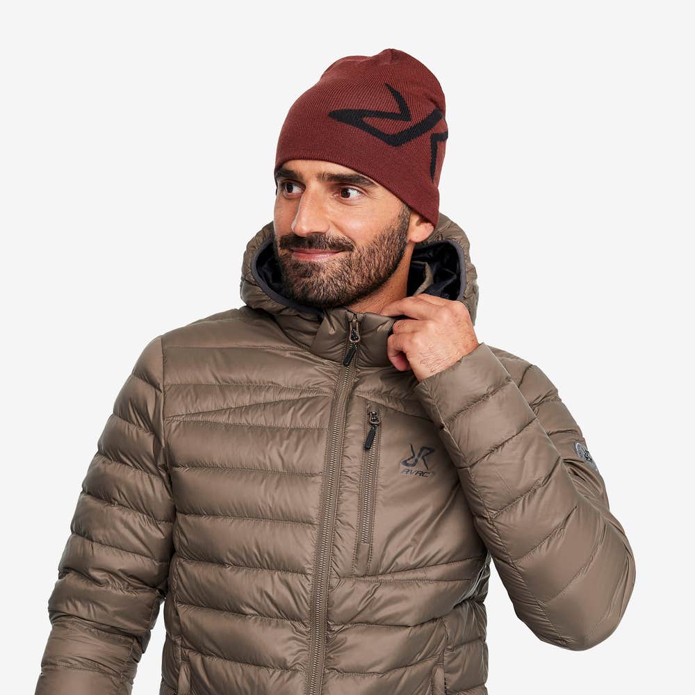 Merino Knitted Logo Beanie