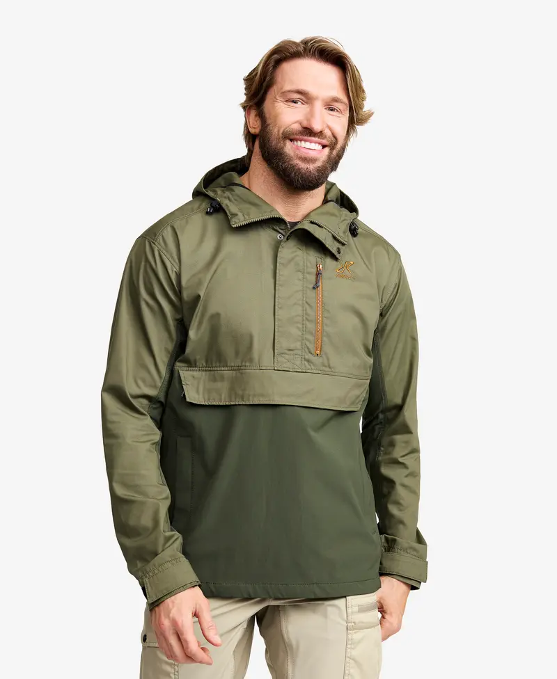 Rambler Lightweight Anorak Men Kalamata/Deep Depths