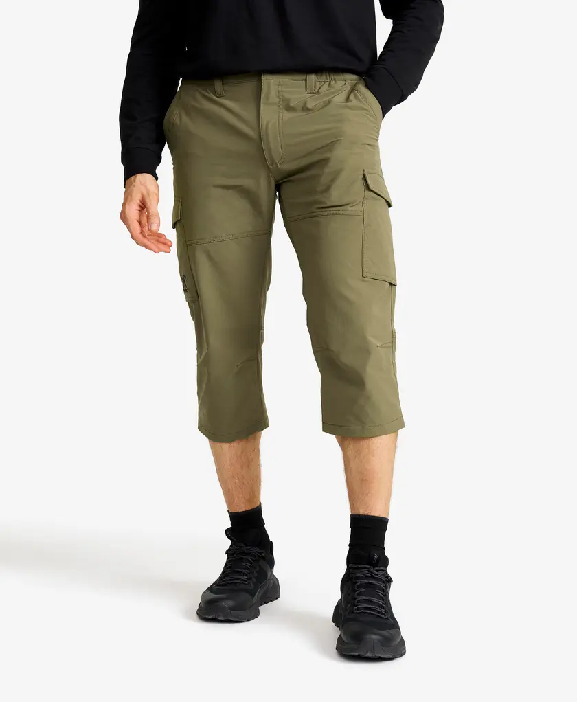 Adventure 3/4 Cargo Stretch Trousers Men
