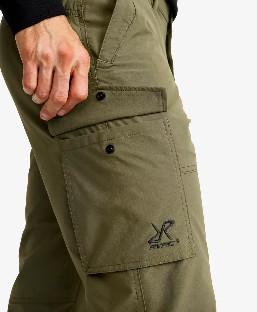 Adventure 3/4 Cargo Stretch Trousers Men