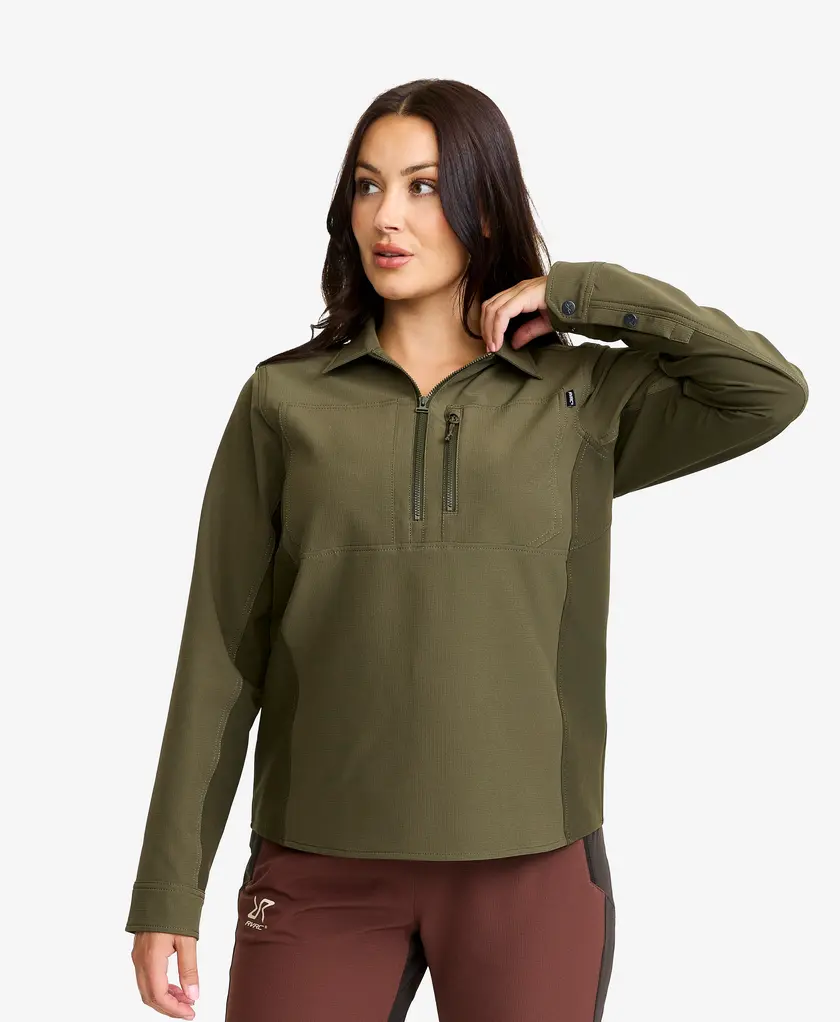 Ridge Half-zip Trek Shirt Women