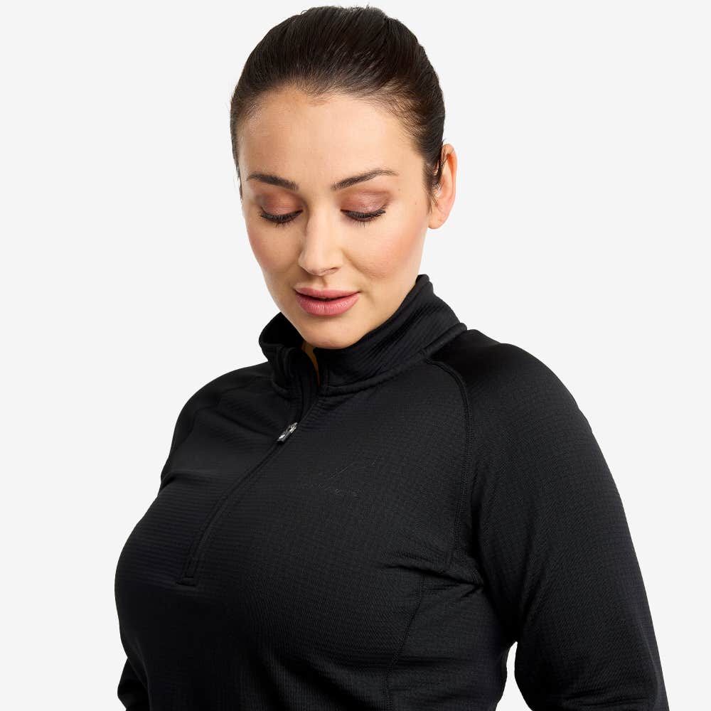 Waffle 1/2 Zip Baselayer Top